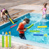 Water Gun, 6 Pack Super Soaker Blaster Squirt Guns for Swimming Pool Beach Summer Party Outdoor Games