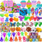 110 Pcs Pop Fidget Party Favors for Kids, Pinata Stuffers, Treasure Box Toys, Classroom Prizes, Goodie Bag Stuffers for
