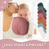 Frienda 8 Pieces Muslin Burp Cloths - 10 x 20 Inches Cotton Washcloths for Newborn Face Towels (Bright Color)