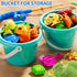 3-5 3 4 5 6 7 8 JUKUDAHU Magnet Fishing Toys Game for Kids - Floating Fish Toys with Inflatable Kiddie Pool, Bath