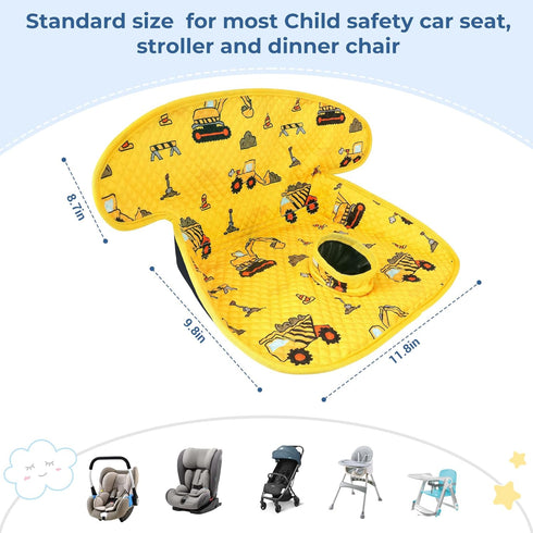 COOLBEBE Infant Car Seat Protector for Potty Training, Dry Waterproof Car Seat Liner Toilet Training for Baby Infant