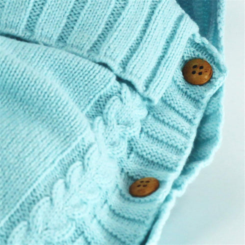 XMWEALTHY Newborn Baby Wrap Swaddle Blanket, Knit Sleeping Bag, Stroller Wrap (Sky Blue, 0-6 Month)