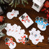 12 Decks Christmas Playing Cards - Snowman Shaped Mini Playing Cards for Christmas Activities and Party Supplies