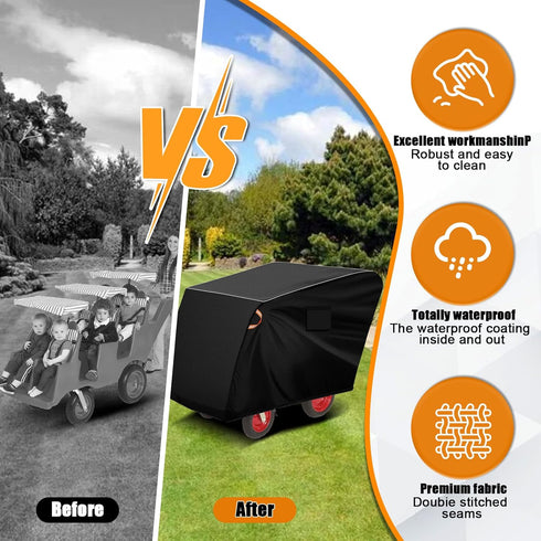 ZWPARTS 6-Passenger 36 77 42 600D Storage Cover Compatible with Bye Bye Buggy Stroller, x x Heavy Duty Oxford