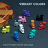 Set 10 Queensell of Metal Mexican Train Trains Mexican Train Accessories for Classic Domino Game Mexican Train Game