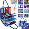 JHkim Busy Board Montessori Toys for 1 2 3 4 Year Old