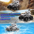 1:16 2.4GHz Trucks,4WD 5+ Amphibious Remote Control Car, Monster Truck Toys for Boys RC Cars, Waterproof RC All Terrain