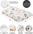 Sweet Jojo Designs Fitted Baby Crib Sheets (Jungle Safari Animals) for Boys or Girls, Infant Nursery, Toddler Room