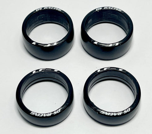 MI-LF1 4-Piece Drift Tires Set for Kyosho Mini-Z AWD MA020 RC 1/24 1/28 Mini-Q DRZ GLD (20mm Diameter)
