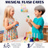 MINIARTIS Musical Flash Cards for Kids | Learning Notes Reading | Educational Color Coded Music Note Theory Flashcards