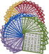 Deluxe Bingo Game Set with 6 Inch Cage, Master Board, 75 Colored Balls, 50 Cards, and 500 Chips