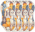 YETTASBIN Cartoon Guinea Pig Muslin Baby Burp Cloth, Super Soft Absorbent Cotton Burp Rag Baby Bibs Feeding Cloth