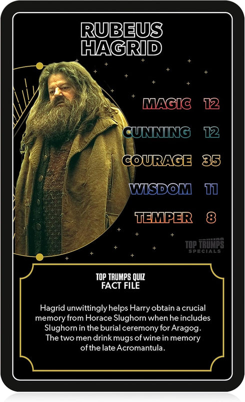 Top Trumps Card Game Harry Potter Hogwards - Family Games for Kids and Adults - Learning Games - Kids Card Games for 2 Players and More - Kid War Games - Card Wars - for 6 Plus Kids