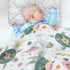 KICPOAY 30x40 Inch Swaddle Blanket for Turtle Sea Horse Baby Receiving Blanket Muslin Baby Swaddles Soft Cotton