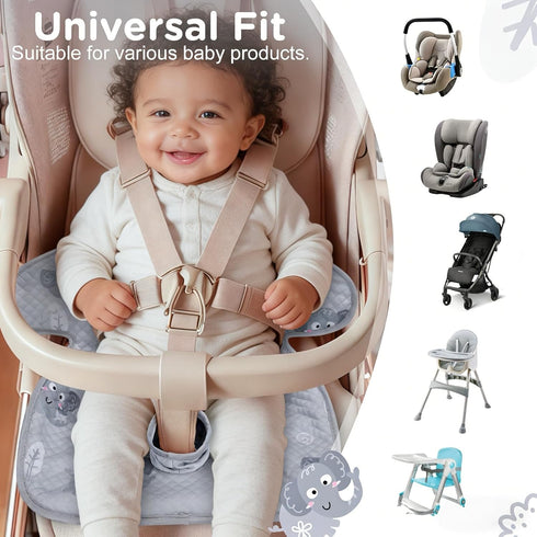 Set, 2 Pack 2 Car Seat Potty Training Protector Waterproof Piddle Pad for Baby Toddlers, Leak-Proof Car Seat Liner