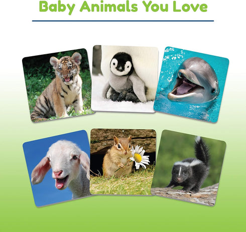 Wonder Forge Baby Animals Matching Game - Fun & Educational Memory Booster for Ages 3 to 5 - Ideal Easter Gift