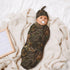 Jarverce Camo Swaddle Blanket Soft Sleeping Bag, Swaddling Sacks for Newborn Baby Unisex Camo Baby Stuff