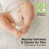 KeaBabies 2-Pack 52X28 KeaBbaies Waterproof Crib Sheets and Portable Diaper Changing Pad - Cotton Neutral Fitted Crib