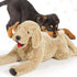 Geosar Giant Dog Stuffed Animals, Fluffy Labrador Large Plush Toy, Big Cuddly Body Pillow, Gifts for Kids & Pets, Gold