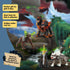 5PC Set Playset 7+ 72179 Schleich Eldrador Creatures - Fantasy Creature - Ice Wolf, Lava Hound, Rock Beast and Sword