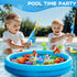 LILYBUDS 3-5 4-8, Magnetic Fishing Pool Toys Game for Kids Toddlers Fishing Water Table Bathtub Toy with Inflatable
