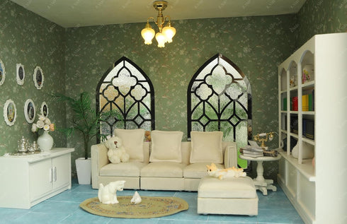 1/12 1/6 39 15.7 inch iLAND Dollhouse Wallpaper, Nice Scale Accessories & Scale Accessories for DIY Dollhouse Dcor, *