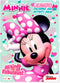 Minnie Jumbo Coloring and Activity Book, 80-Page Creativity-Focused Tool for Kids Travel and Educational Art