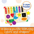 The Learning Journey Lift & Learn Puzzle Colors & Shapes – Award Winning Educational Toy for Children Ages 3 and Up