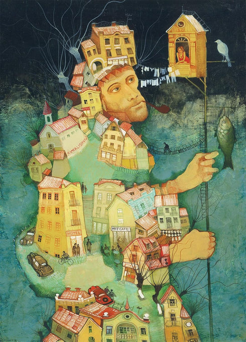 Art & Fable The Dreamer 750 Piece Premium Adult Jigsaw Puzzle by Otar Imerlishvili