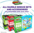 Marble Genius Marble Run - 130 Complete Pieces Maze Track for Kids Aged 4-8 Years Old, Starter Set