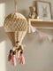 Generic Handmade Rattan Hot Air Balloon Wall Decor Boho Nursery and Kids Room