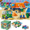 Jumbo Floor Puzzle for Kids,Recycling Garbage Truck Jigsaw Large Puzzles,48 Piece Trash