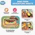 Playset 60 Set 3-5 Playful Minds Dino Park Train Puzzle Pc Build and Play Railway for Toddlers and Kids Ages EVA Foam