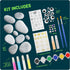 6-12 6, 7, 8, 9, 10, 11 12 Dan&Darci Kids Rock Painting Kit - Glow in The Dark - Gifts Arts & Crafts for Boys and Girls