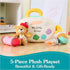 5-Piece Playset 7.5 GUND Baby My Little Artist Plush with Rattle, Squeaker and Crinkle Plush Toys, Sensory Toy