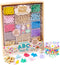 Story Magic Wooden ABC Bead Kit, 350+ Wooden Beads & Charms for Jewelry Making, Great for Kids Arts & Crafts
