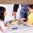 Wooden Tetra Tower Game - 32PCS Stack Attack with Building Blocks & Cards, Fun Balance Game for All