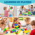 Magnetic Blocks 32 Pieces, Large Building Blocks for Ages 3+ Year Old Boys and Girls, 3D Educational Sensory Magnet Toys