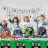 Winrayk 12 Set Video Game Party Favors - Gaming Drawstring Bag, Silicone Bracelet, Glow In The Dark Tattoo
