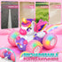 Girls,360 4WD 3 4 5 6 7 8 Unicorn Remote Control Car for Rotating Stunt RC Cars with Lights,Pink Car Toys for Kids,Fun
