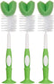 Amazon Brand - Mama Bear Baby Bottle Brush with Nipple Cleaner and