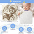 WELLDAY 30x30 Inch Western Desert Cowboy Baby Towel Ultra Soft Hooded Towels for Babies - Ultra Absorbent Cotton Bath