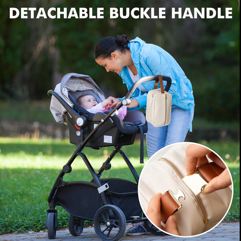 CarryWise 3 Pack, Breast Milk Cooler Travel Bag with Ice Waterproof Breastmilk Cooler Storage Bag, Portable & Versatile