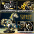 PLAYBRIX Sets, 8-14 (1055PCS) Mechanical Horse Building Compatible with Lego Animals, Animal Collection Toy, Home