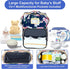 Backpack 3 1 GurZinn Diaper Bag with Changing Station, Foldable for Bady Toddler, in Large Capacity Newborn Essentials