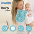 CHAKOOS 4 Pack 70% Viscose/30% Burp Cloths for Babies Bamboo Cotton Soft & Super Absorbent Baby Burp Cloths for Newborn