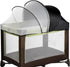 WANRU Pack N Play Tent Cover - Half-Blackout Mosquito Net for Crib &