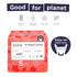 Pura Size 5 Diaper Pants – 3 x 19 Diapers, 57 Total for Sensitive Skin, Easy-Tear Sides