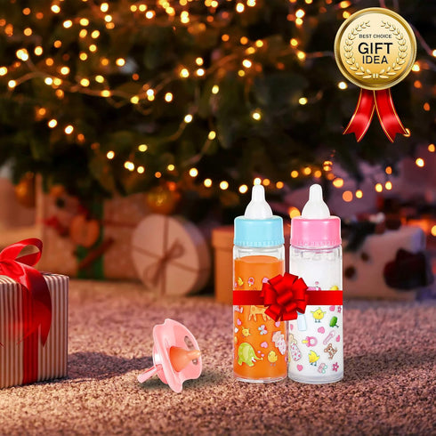 Exquisite Buggy 1 1 My Sweet Baby Disappearing Magic Bottles - Includes Milk, Juice Bottle with Pacifier for Baby Doll