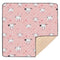 KUEJOP Cute Pink Cow Pattern Prints Baby Play Mat for Floor, 50x50 inch